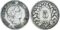World Coins - Coin, Switzerland, 5 Rappen, 1926, Bern, , Copper-nickel, KM:26