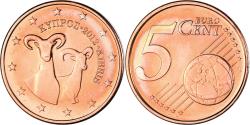 World Coins - Cyprus, 5 Euro Cent, 2012, , Copper Plated Steel, KM:80