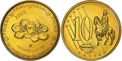 World Coins - Slovenia, 10 Euro Cent, Essai-Trial, 2003, Brass,
