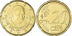 World Coins - VATICAN CITY, 20 Euro Cent, 2010, Rome, , Brass, KM:386