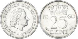 World Coins - Coin, Netherlands, 25 Cents, 1960