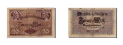 World Coins - Banknote, Germany, 20 Mark, 1914, 1914-08-05, VF(30-35)