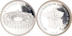 World Coins - France, Medal, 13/ Les Arènes d'Arles, Patrimoine, Proof,