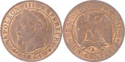 World Coins - Coin, France, Napoleon III, Napoléon III, Centime, 1861, Paris,