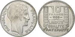 World Coins - France, 10 Francs, Turin, 1938, Paris, Silver, , KM:878