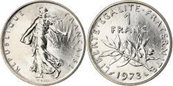 World Coins - Coin, France, Semeuse, Franc, 1973, Paris, FDC, , Nickel, KM:925.1