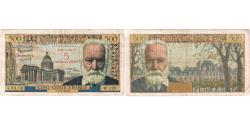 World Coins - France, 5 Nouveaux Francs on 500 Francs, Victor Hugo, 1959-02-12, W.120