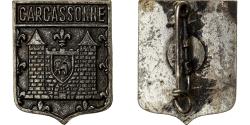 World Coins - France, Broche, Ville de Carcassonne, Métal,