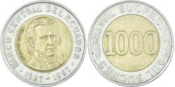 World Coins - Coin, Ecuador, 1000 Sucres, 1997