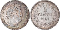 World Coins - Coin, France, Louis-Philippe, 5 Francs, 1837, Rouen, , Silver
