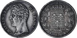 World Coins - Coin, France, Charles X, Franc, 1828, Lille, , Silver, KM:724.13