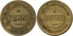 World Coins - France, Game Token, Jeux de cafés Hurtard, Lyon, Brass,