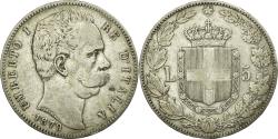 World Coins - Coin, Italy, Umberto I, 5 Lire, 1879, Rome, Ottawa, , Silver, KM:20