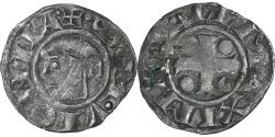 World Coins - Archbishopric of Vienne, Denier, ca. 1200-1250, Vienne, Billon,