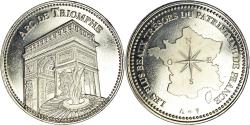 World Coins - France, Medal, Paris - L'Arc de Triomphe, Patrimoine, , Copper-Nickel