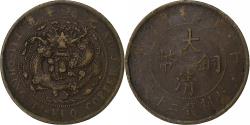 World Coins - China, Guangxu, 10 Cash, 1907, Kiangnan, Copper, , KM:10k.5