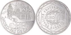 World Coins - France, 10 Euro, 2011, Paris, Nord-Pas De Calais, , Silver