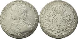 World Coins - Coin, France, Louis XV, 1/2 Écu aux branches d'olivier, 1/2 ECU, 44 Sols, 1731