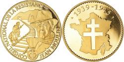 World Coins - France, Medal, 1939-1945, Conseil National de la Résistance, Jean Moulin, WAR