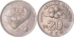 World Coins - Coin, Malaysia, 20 Sen, 2001