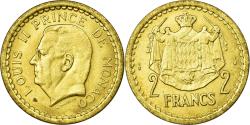 World Coins - Coin, Monaco, 2 Francs, Undated (1943), Poissy, , Cupro-Aluminium