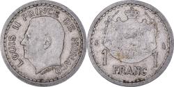 World Coins - Coin, Monaco, Franc, Undated (1943), Poissy, , Aluminum, Gadoury:MC131