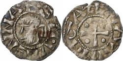 World Coins - Archbishopric of Vienne, Denier, ca. 1200-1250, Vienne, Billon,