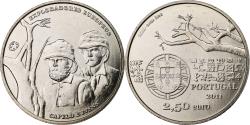 World Coins - Portugal, 2-1/2 Euro, European Explorers, 2011, Lisbon, Copper-nickel,