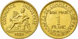 World Coins - Coin, France, Chambre de commerce, Franc, 1925, , Aluminum-Bronze