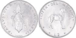 World Coins - Coin, VATICAN CITY, Paul VI, 2 Lire, 1971, Roma, , Aluminum, KM:117