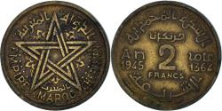 World Coins - Coin, Morocco, 2 Francs, 1945