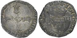 World Coins - France, Henri IV, 1/4 Ecu, Angers, Silver, , Gadoury:597