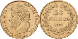 World Coins - France, Louis Philippe I, 20 Francs, 1839, Paris, Gold, , Gadoury:1031