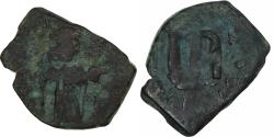 Ancient Coins - Constans II, Follis, 641-668 AD, Constantinople, Copper,