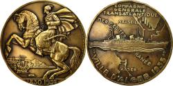 World Coins - France, Medal, Compagnie Générale Transatlantique, Ville d'Alger, 1935
