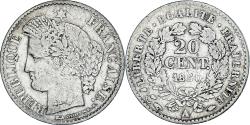 World Coins - Coin, France, Cérès, 20 Centimes, 1850, Paris, , Silver, KM:758.1