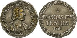 World Coins - France, Token, Collection BP, Teston François Ier, Copper,