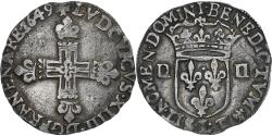 World Coins - France, Louis XIV, 1/4 Ecu, 1649, Bayonne, Silver, , Gadoury:136