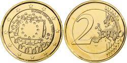 World Coins - Finland, 2 Euro, 2015, 30 ans   Drapeau européen, , Bi-Metallic