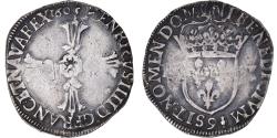 World Coins - Coin, France, Henri IV, 1/4 Ecu, 1605, Rennes, , Silver, Gadoury:597