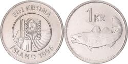World Coins - Coin, Iceland, Krona, 1996