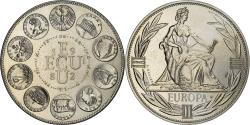 World Coins - France, Medal, Ecu Europa, Europe Assise, 1982, Copper-nickel,
