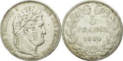World Coins - Coin, France, Louis-Philippe, 5 Francs, 1844, Lille, , Silver