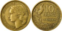 World Coins - Coin, France, Guiraud, 10 Francs, 1954, Paris, , Aluminum-Bronze