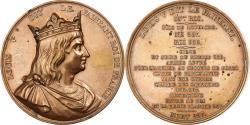 World Coins - France, Medal, Les Rois de France, Louis V, 1838, Bronze, Caqué,