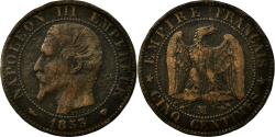 World Coins - Coin, France, Napoleon III, Napoléon III, 5 Centimes, 1853, Marseille