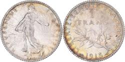 World Coins - Coin, France, Semeuse, Franc, 1915, Paris, , Silver, KM:844.1