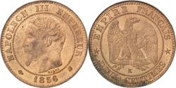 World Coins - Coin, France, Napoleon III, Napoléon III, 2 Centimes, 1856, Bordeaux