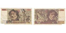 World Coins - France, 100 Francs, Delacroix, 1980, F(12-15), Fayette:69.04a, KM:154b