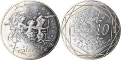 World Coins - France, 10 Euro, Fraternité Automne Sempé, 2014, , Silver